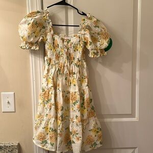 Faithful the Brand. Mini spring dress. US 4 size. Small.